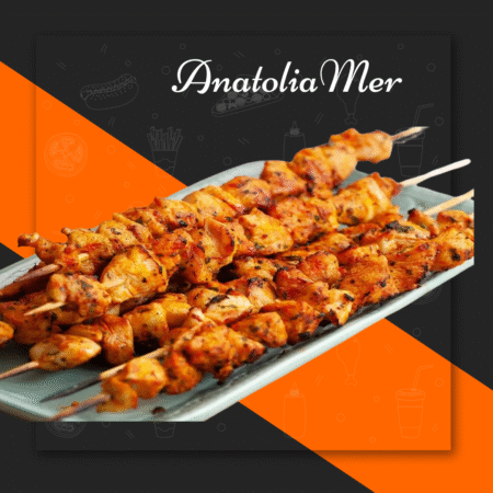 BROCHETTES DE POULET